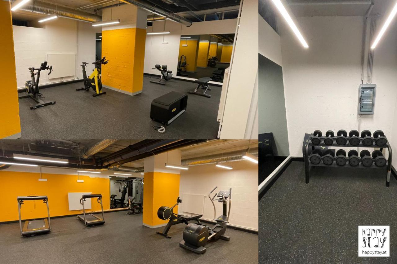Parkblick - Therme Wien - Gratis Parken Im Der Garage - Terrasse - U-Bahn Buitenkant foto